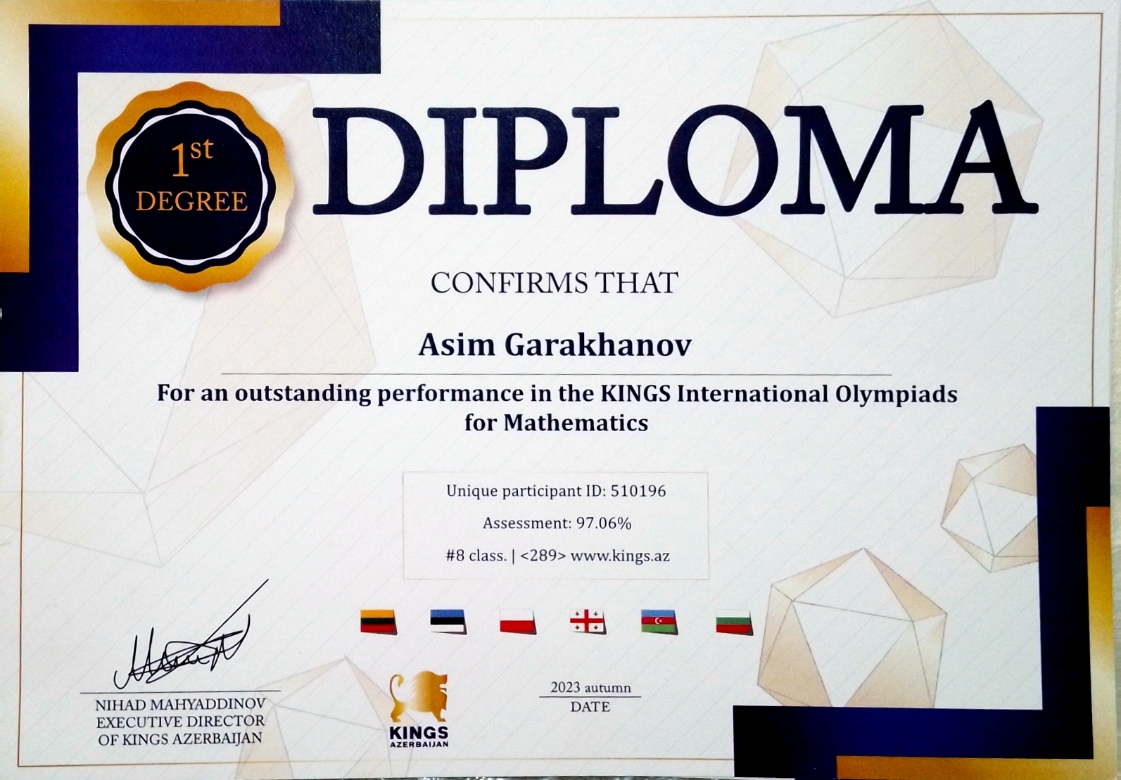 KINGS Diploma